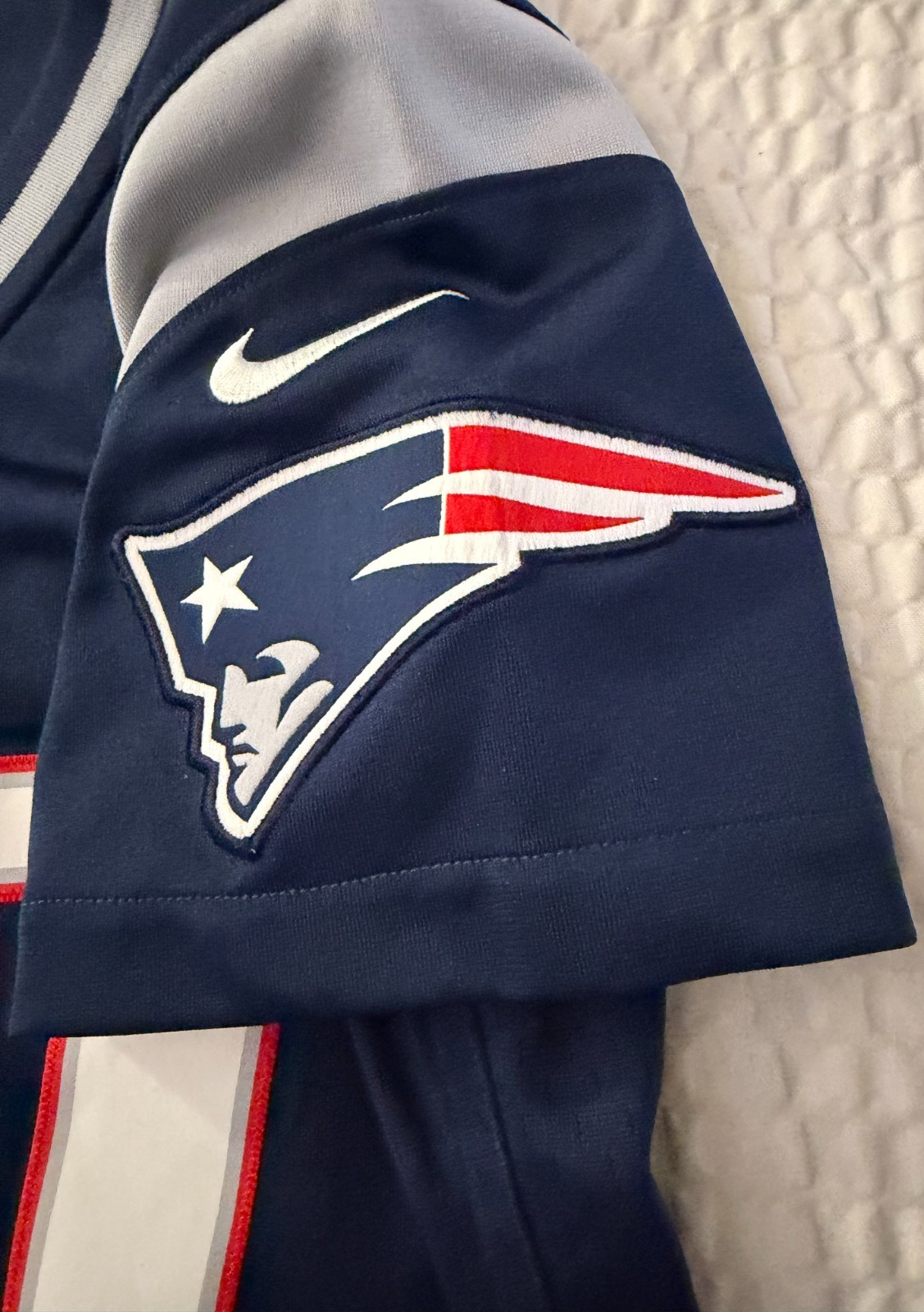 Rob Gronkowski #87 New England Patriots Nike Onfield Football Jersey Womens S 4