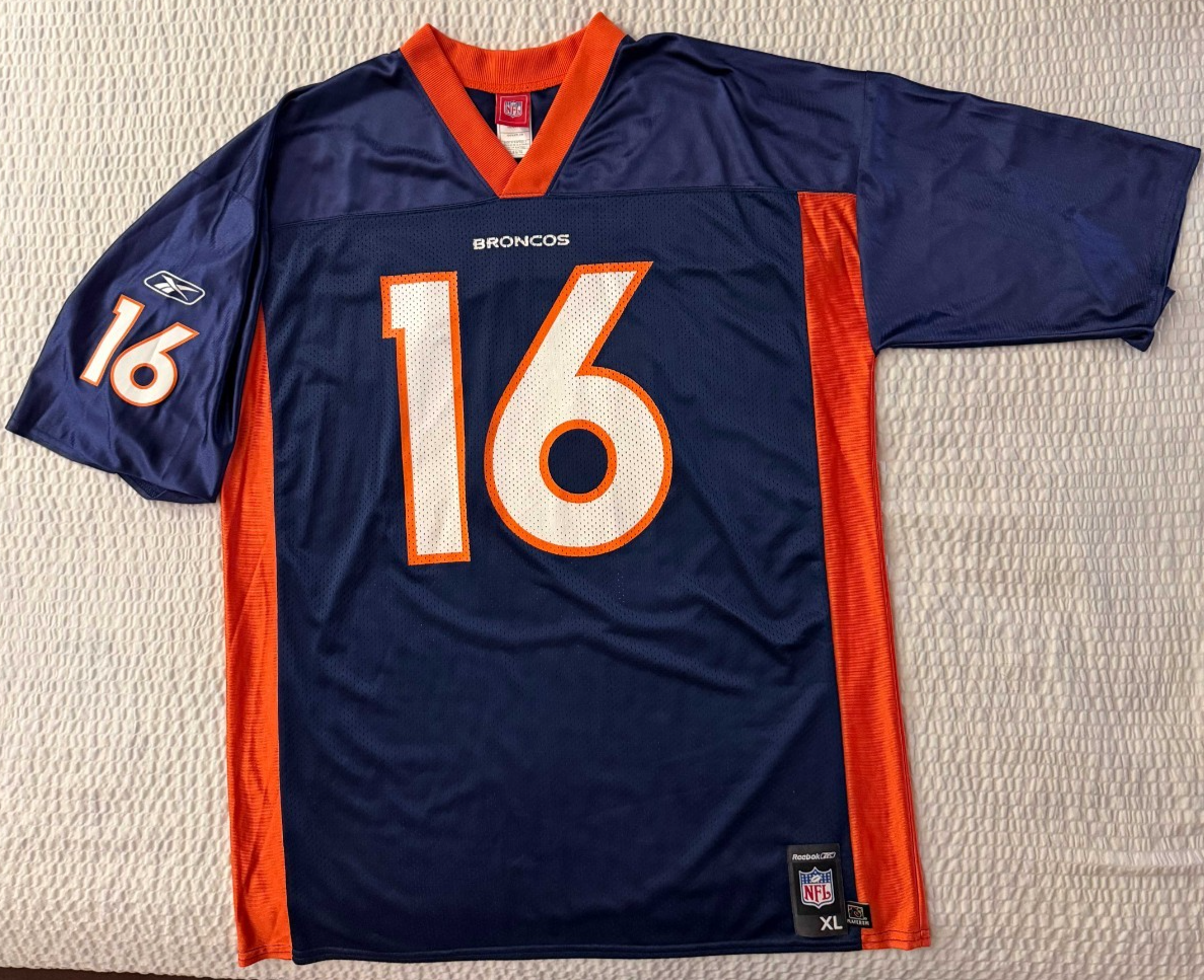 Jake "The Snake" Plummer #16 Denver Broncos Reebok NFL Jersey Men's XL Vintage1