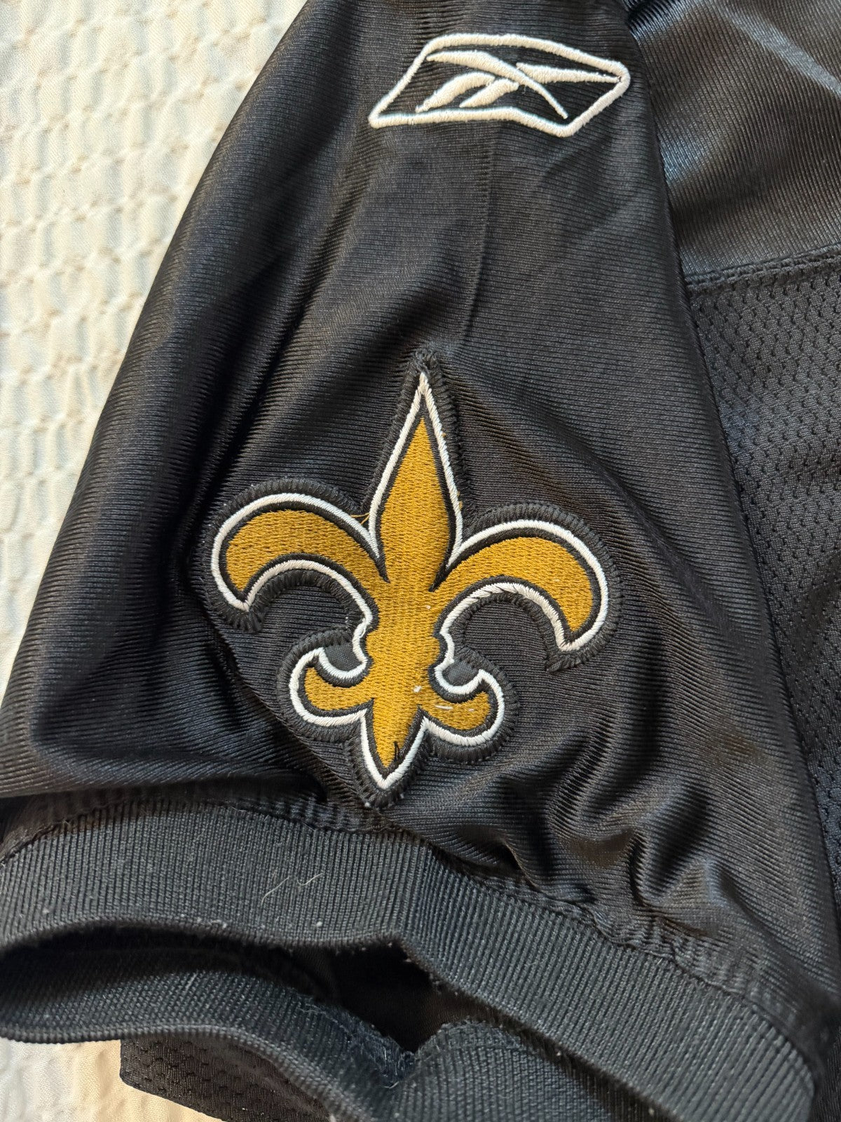 Reebok On Field Reggie Bush #25 New Orleans Saints NFL Jersey Sz 56 Black3
