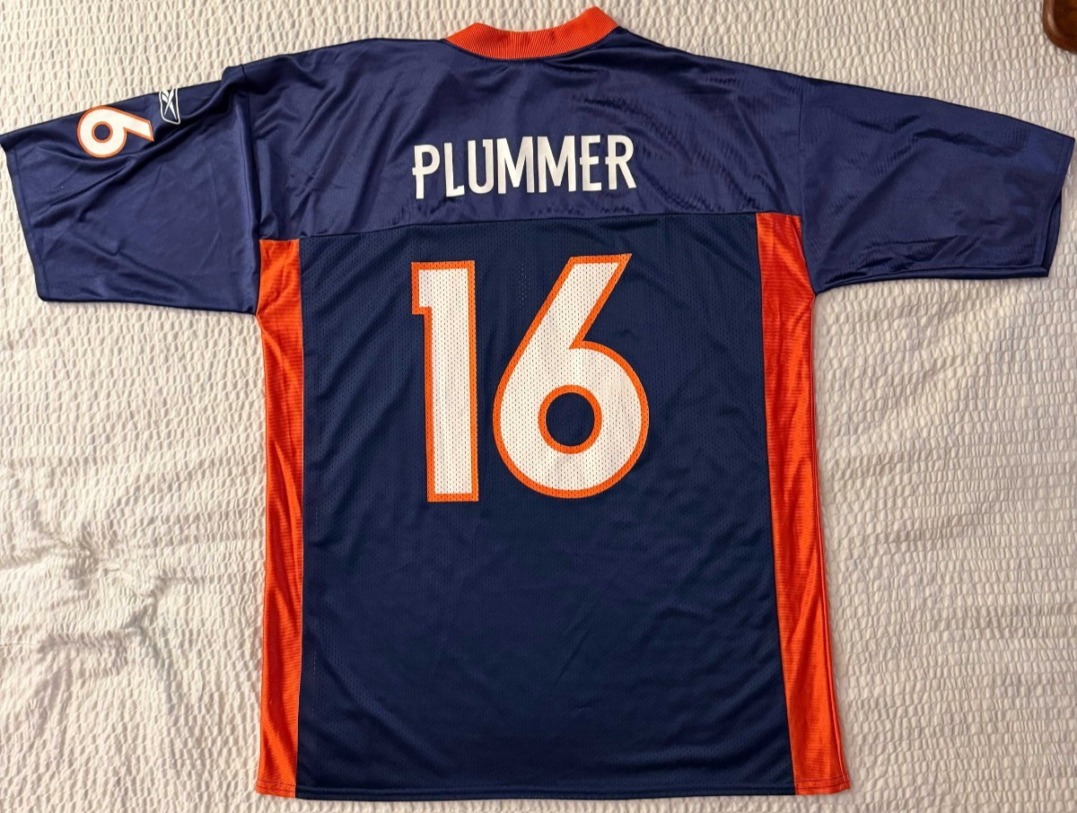 Jake "The Snake" Plummer #16 Denver Broncos Reebok NFL Jersey Men's XL Vintage0
