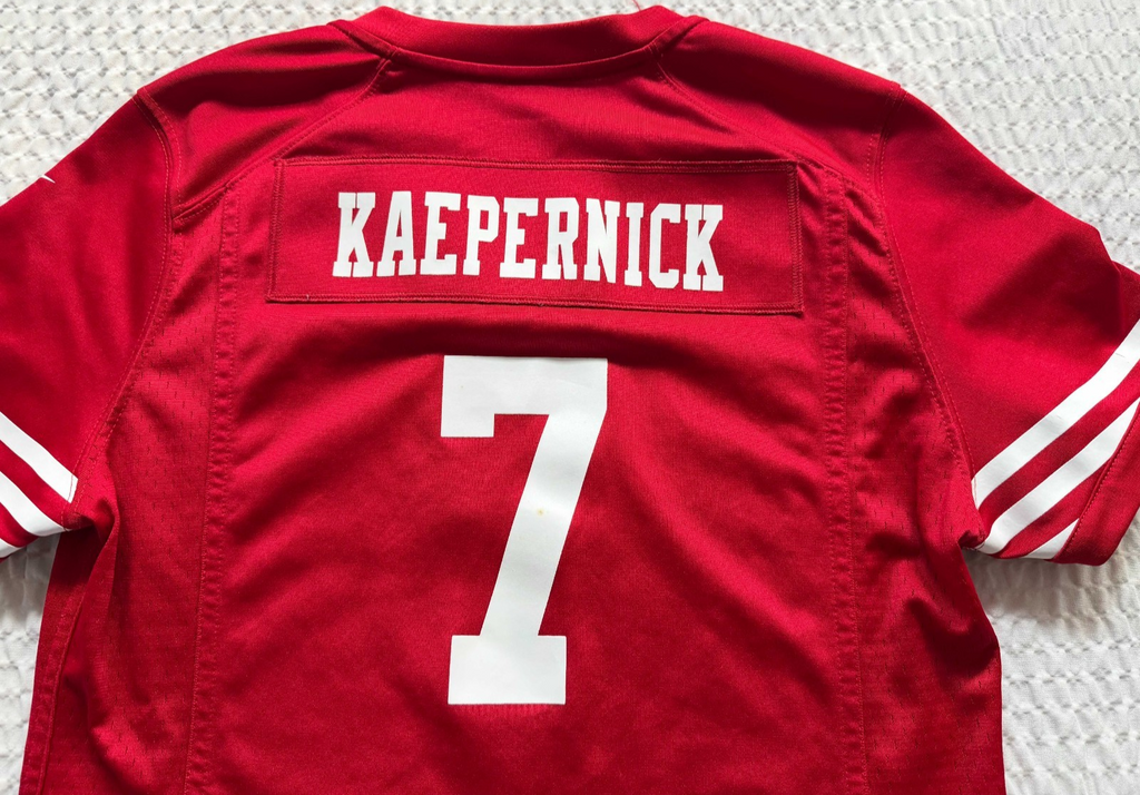 Nike Colin Kaepernick #7 49ers Jersey Red NFL On Field Men’s Medium3