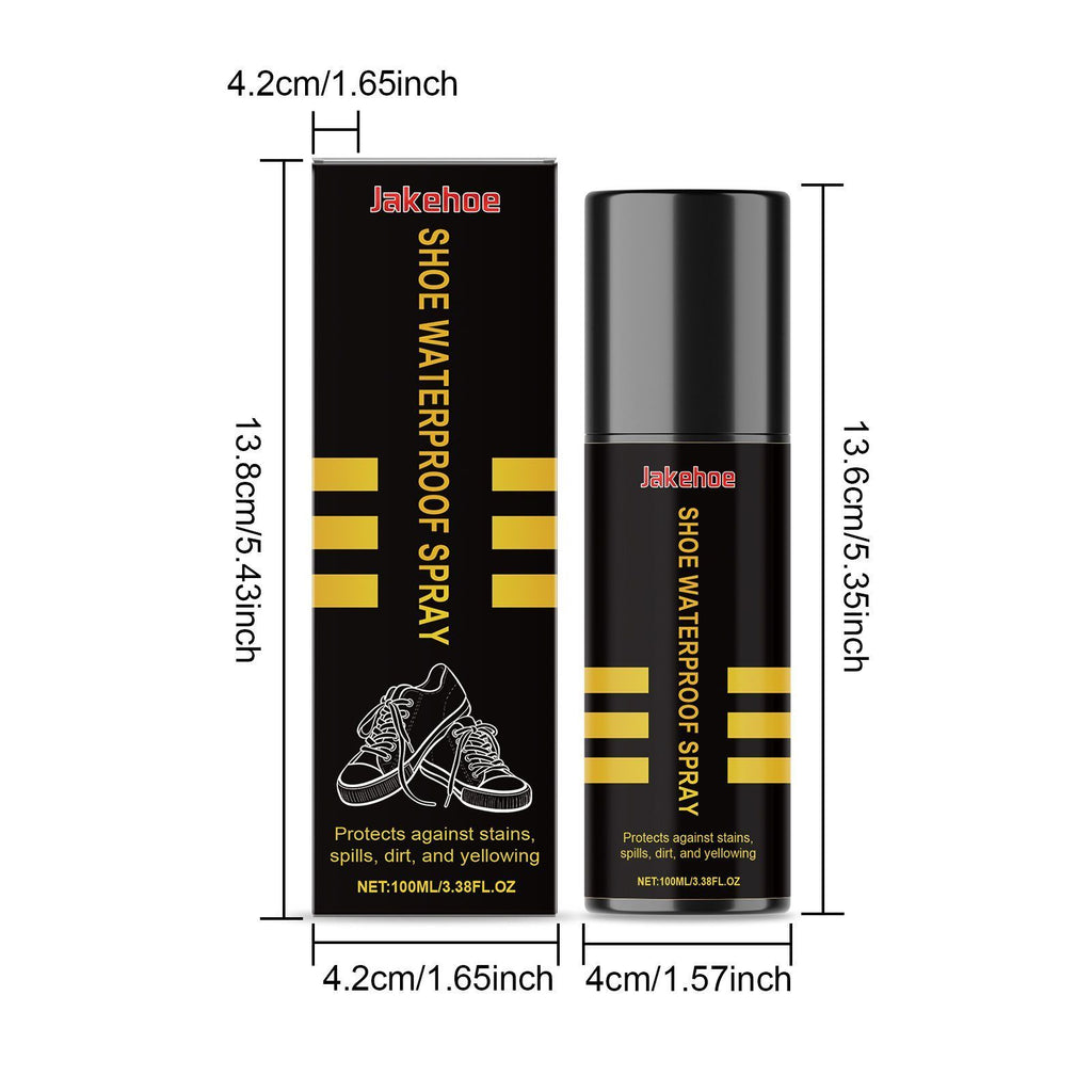 Sneaker Water Repellent Spray – bottle and box dimensions