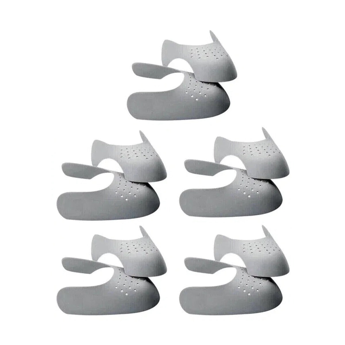 Sneaker crease protectors – 5 pairs, gray