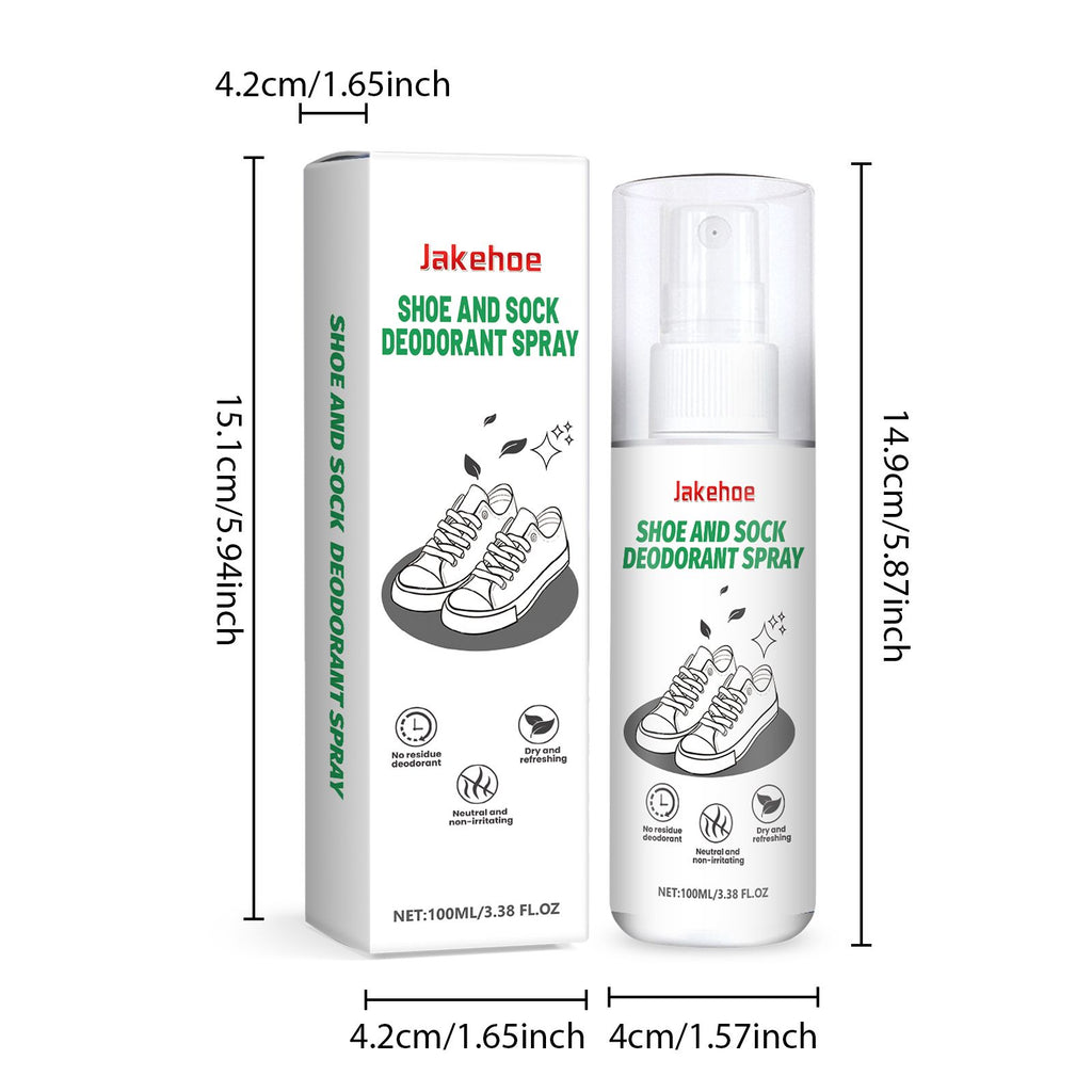 Deodorizing spray – bottle and box dimensions