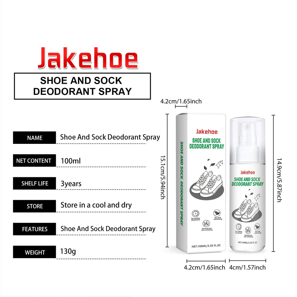 Deodorizing spray – specifications