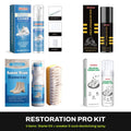 Restoration Pro Kit: foam cleaner kit, water repellent spray, suede kit and deodorizing spray