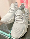 Bella Marie Octo Sock Fashion Sneakers Gray