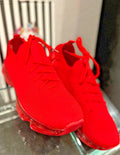 La Sheelah Anna Red Flow 19 Sneakers