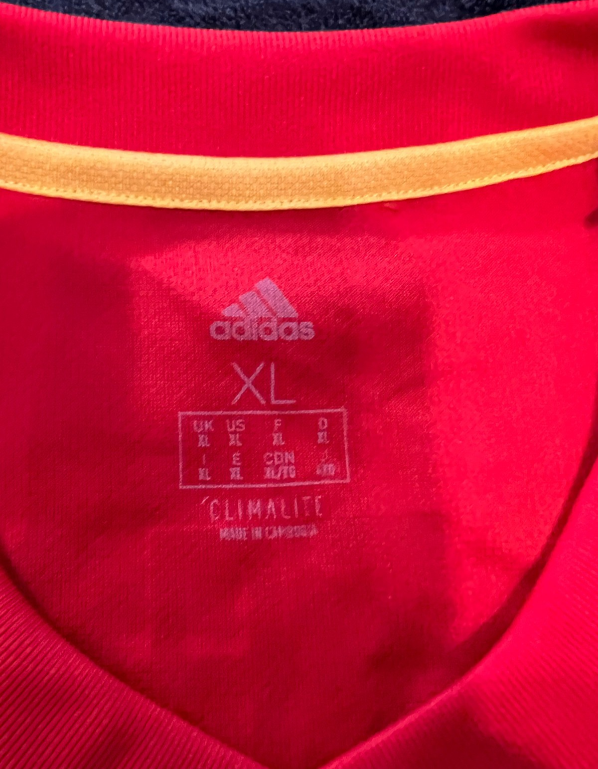Adidas 2018 Spain National Team Home Jersey #24 – Red – Men's XL