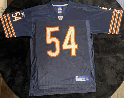 Brian Urlacher Chicago Bears Vintage Jersey – Reebok – Size M