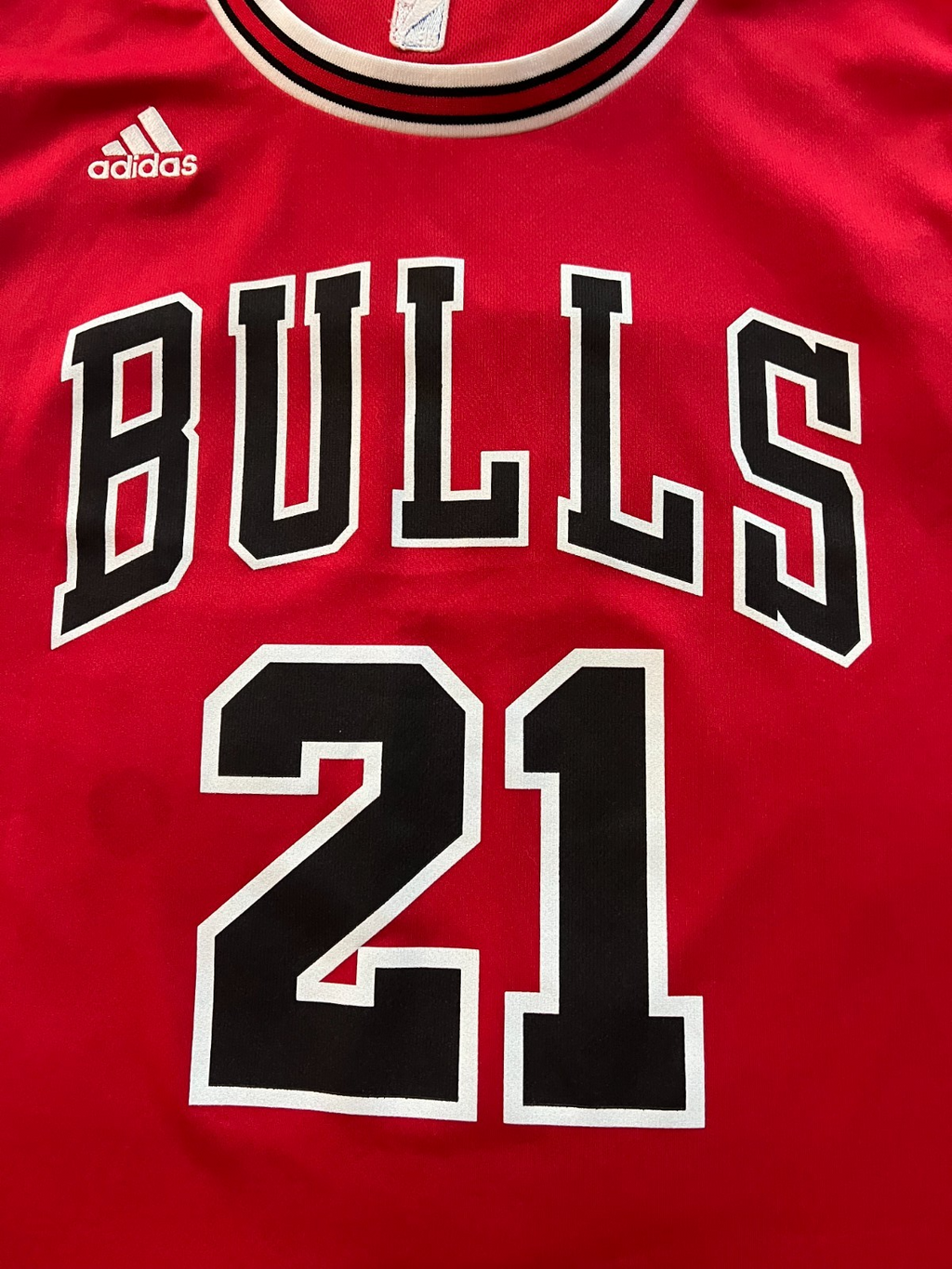 Adidas Chicago Bulls Jimmy Butler #21 Swingman Jersey – Red – L