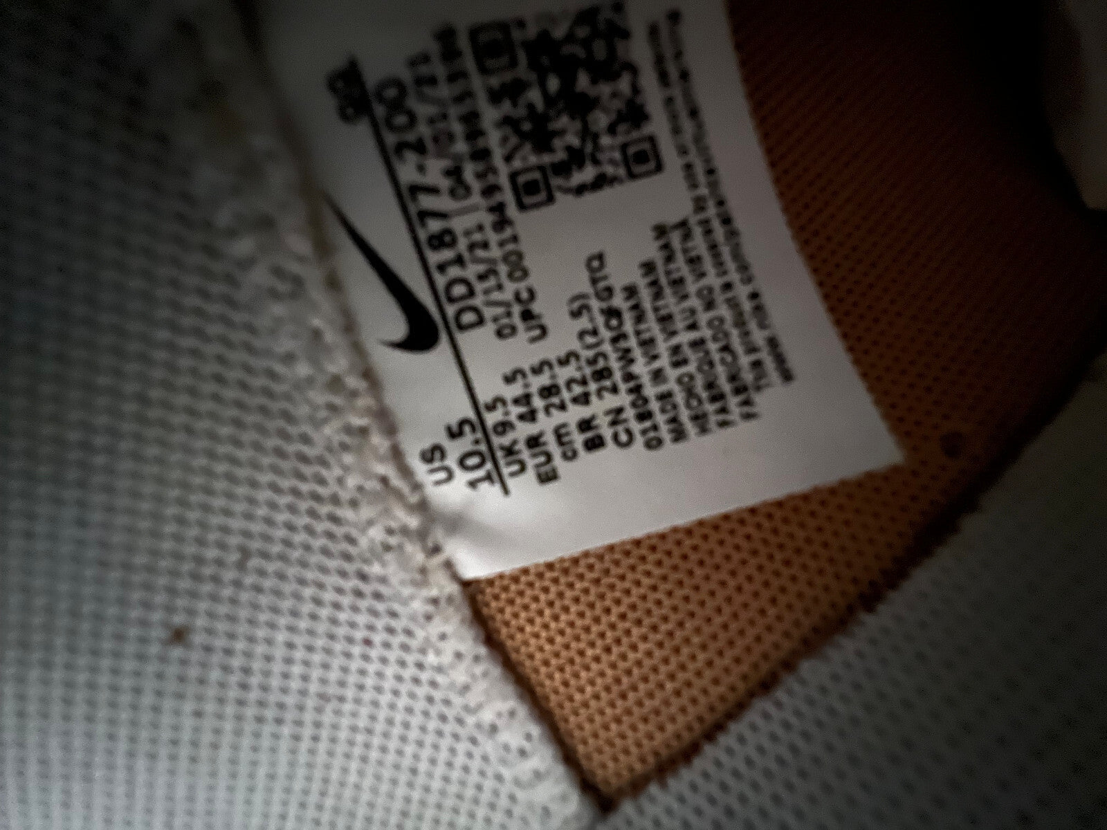 Nike Blazer Low x Sacai "British Tan" – Men's Size 10.5