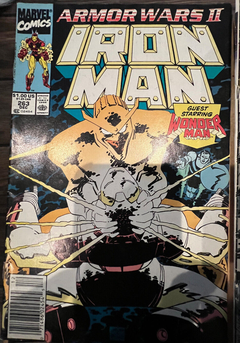 Iron Man Marvel Comics Lot of 4 – #255, #263, #267, #268 (1990–91)