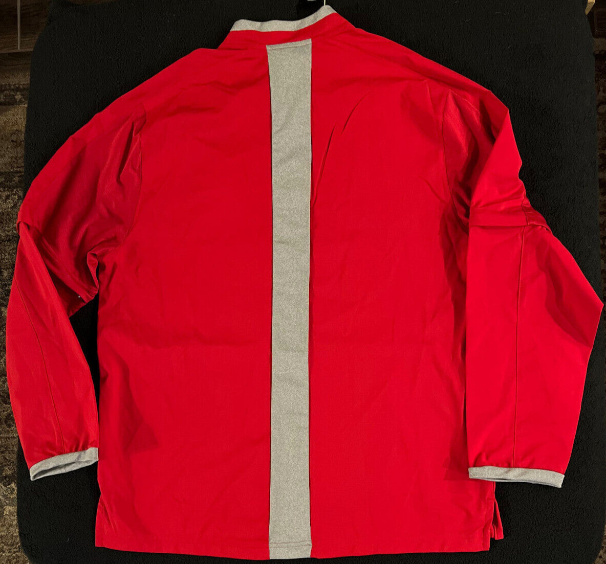 Adidas Baseball Ambassador's Red Sideline 1/4 Zip Jacket – Size L