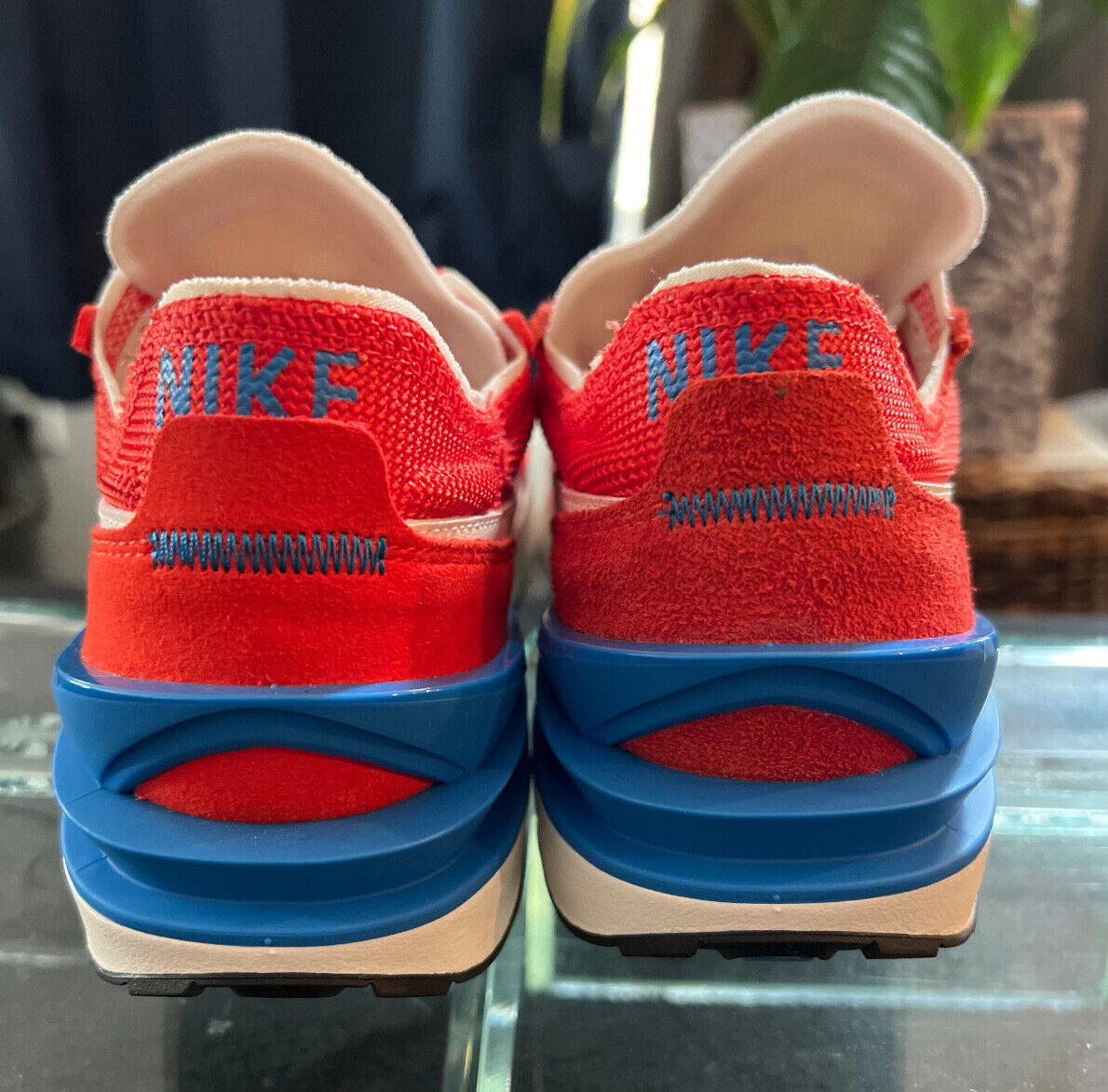 Nike Waffle One "Picante Red/Sail" Sample – Size 7.5