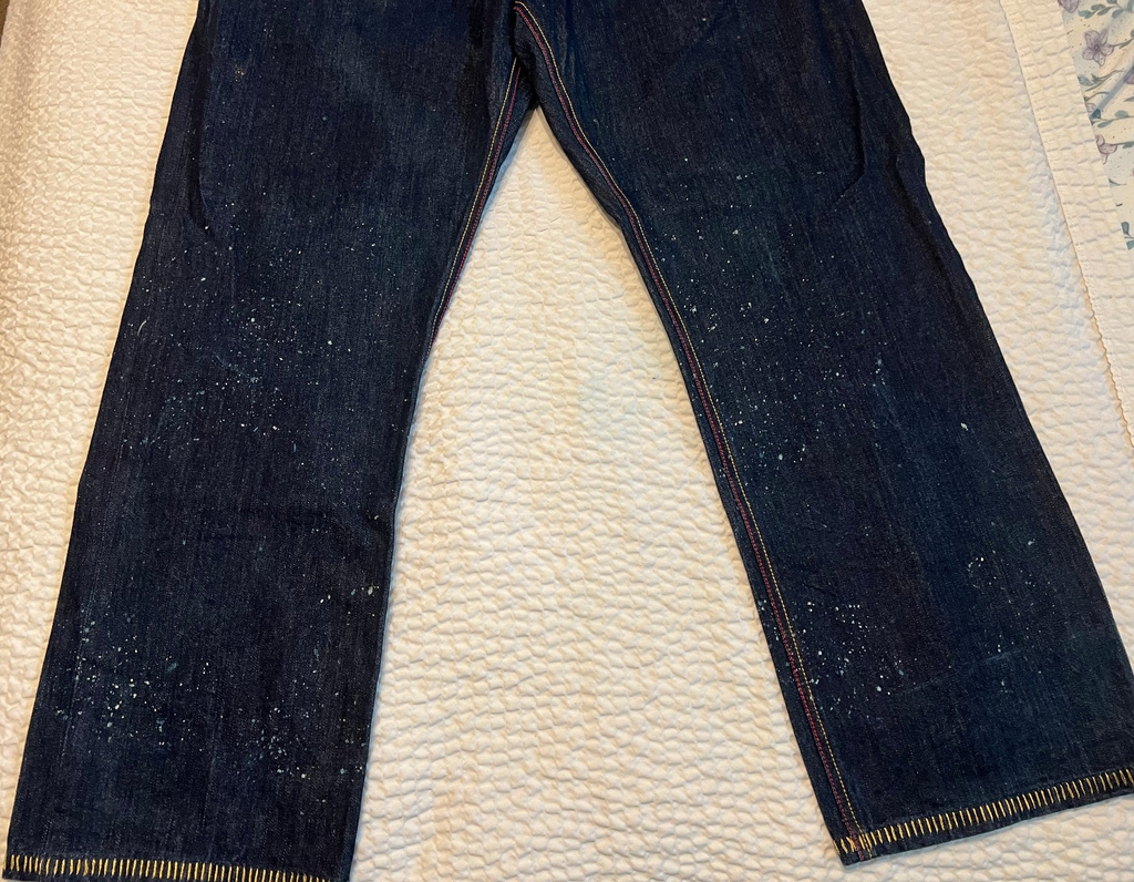 Vintage COOGI Embroidered Wide-Leg Jeans – Black Denim – 40x34