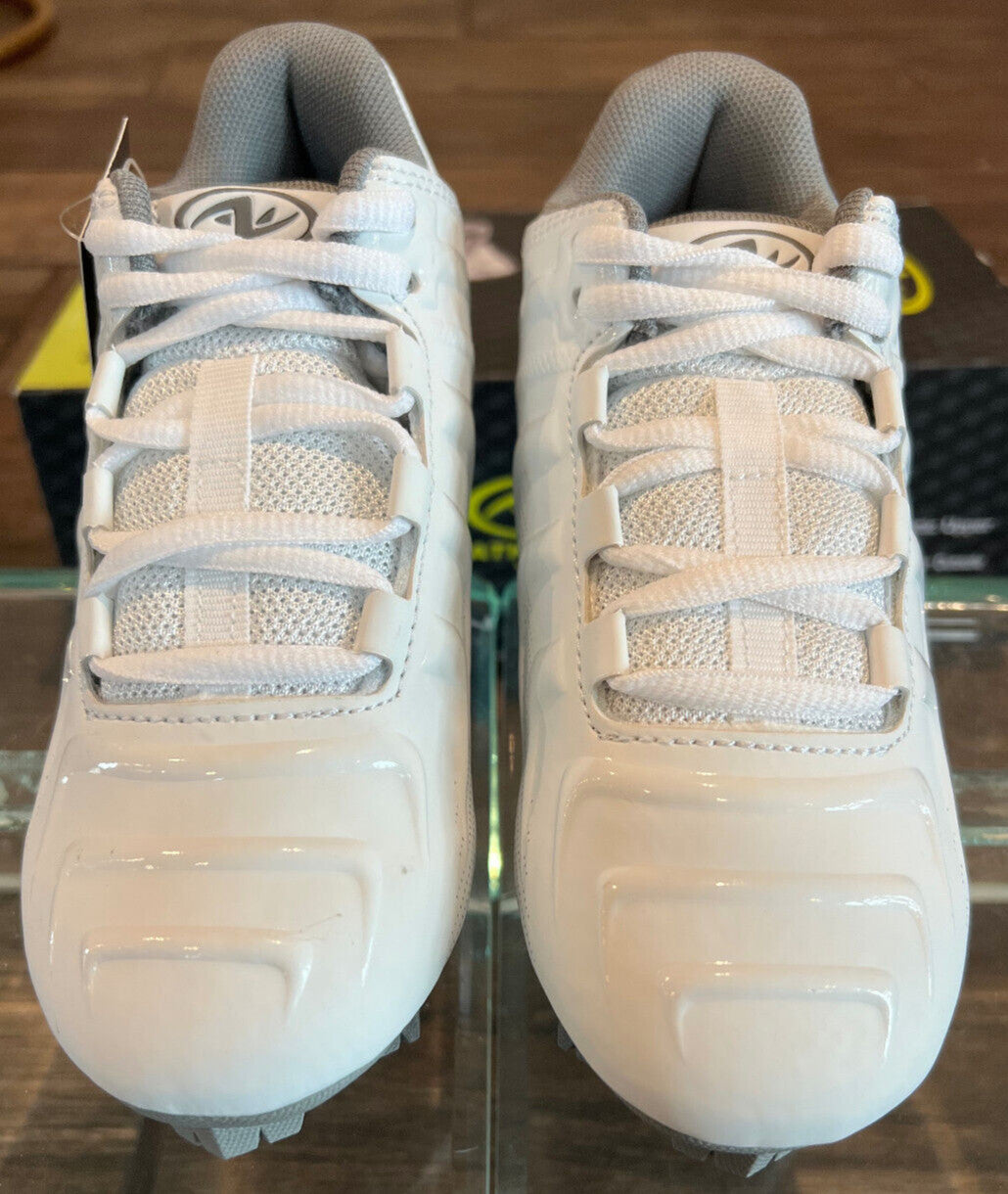 Athletic Works Youth Football Cleats – White