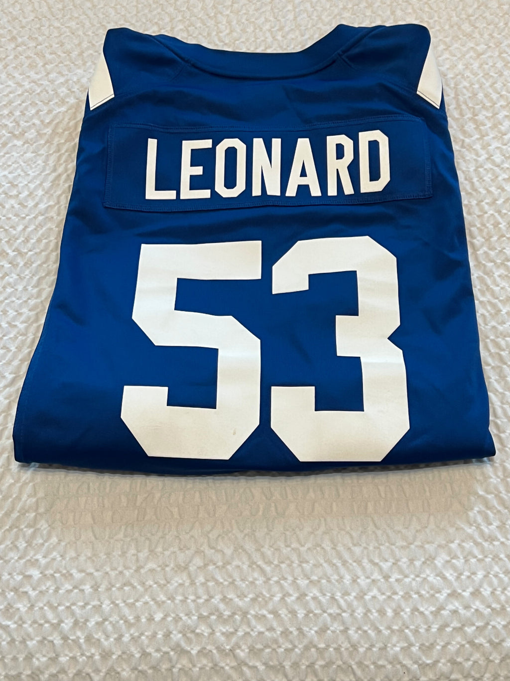 Darius Leonard Indianapolis Colts Game Jersey – Nike – Size L