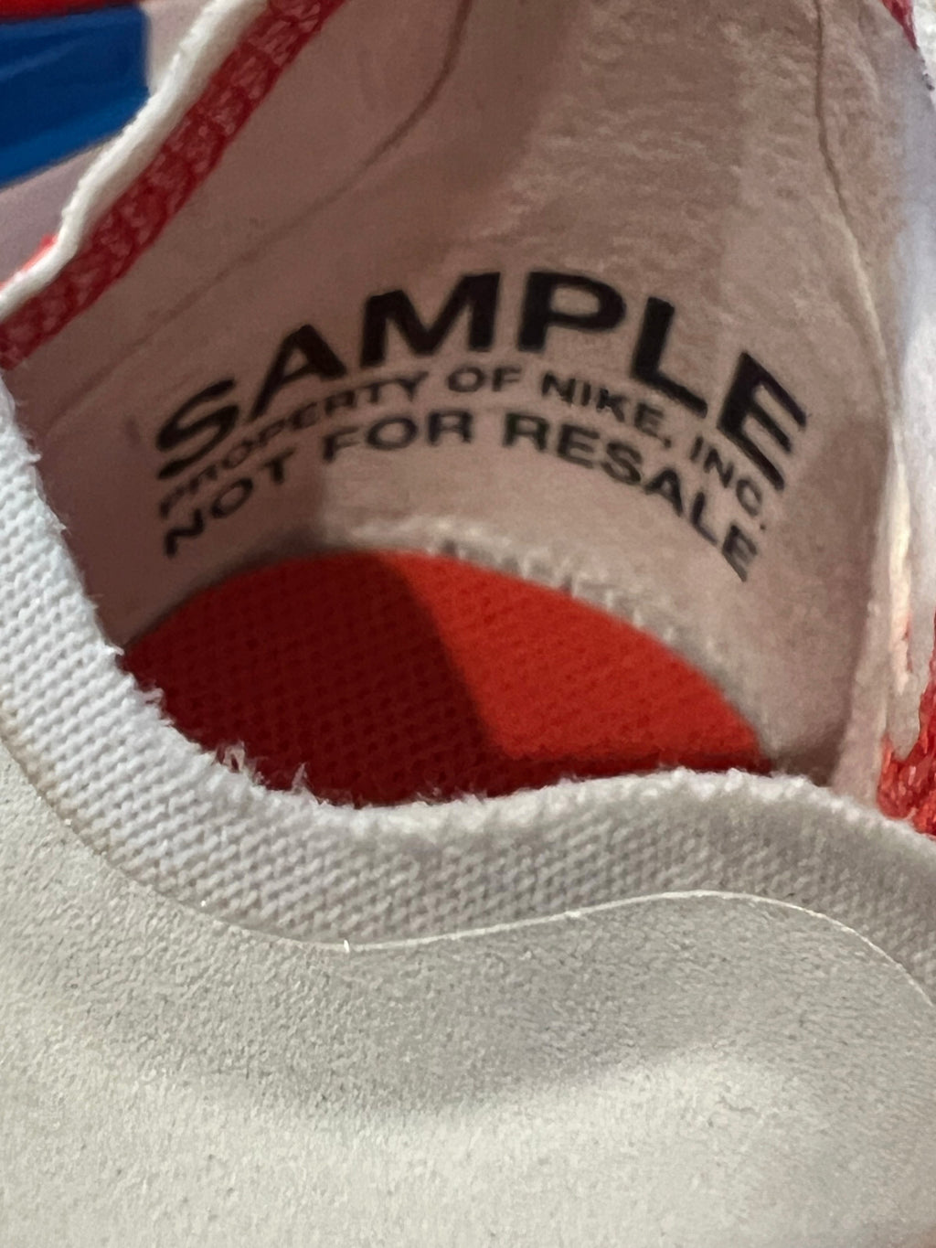 Nike Waffle One "Picante Red/Sail" Sample – Size 7.5