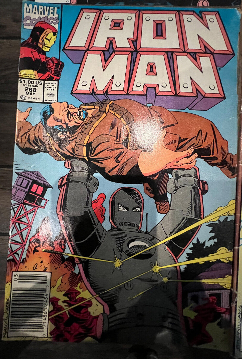 Iron Man Marvel Comics Lot of 4 – #255, #263, #267, #268 (1990–91)