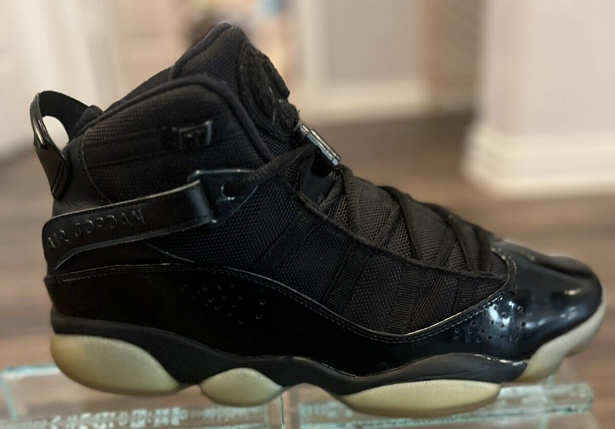 Air Jordan 6 Rings "Black Ice" – Men's Size 10