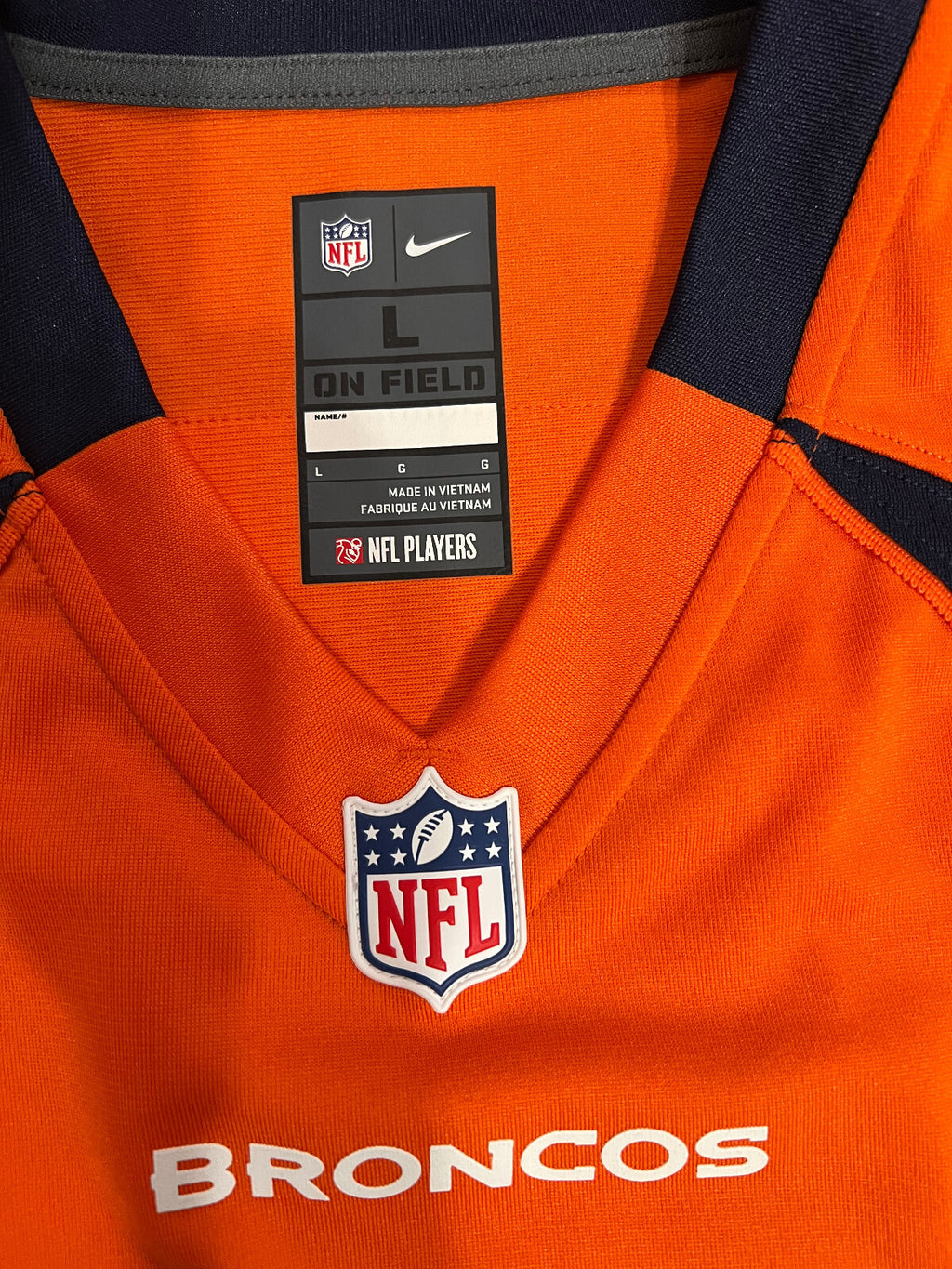 Peyton Manning #18 Denver Broncos Jersey – Nike – Size L
