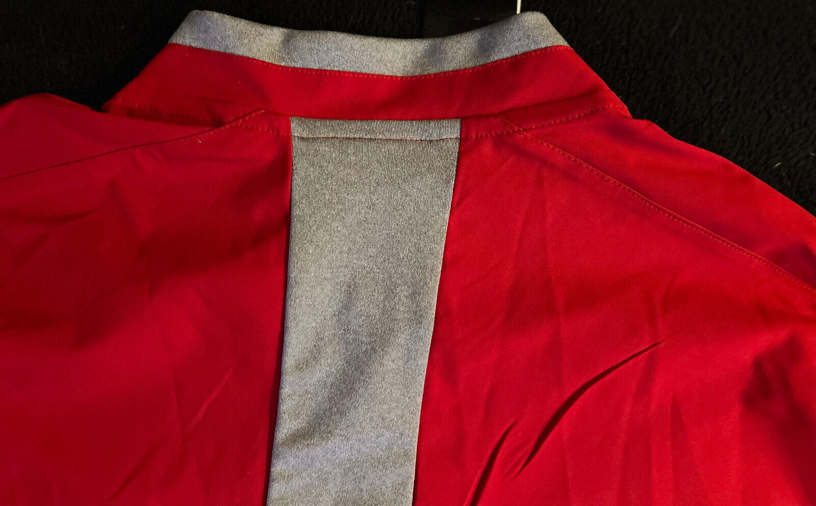 Adidas Baseball Ambassador's Red Sideline 1/4 Zip Jacket – Size L
