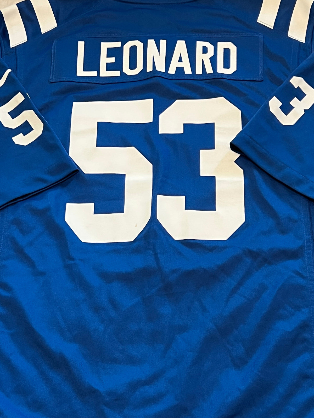 Darius Leonard Indianapolis Colts Game Jersey – Nike – Size L