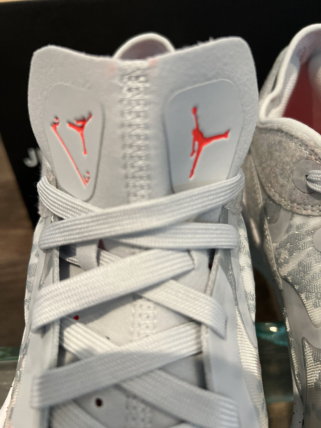 Jordan Delta 3 Low "Pure Platinum/Infrared" – Men's Size 11