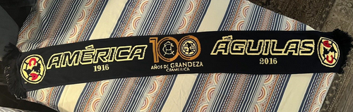 Club América "100 Años de Grandeza" Águila 2016 Banner Scarf – view 2