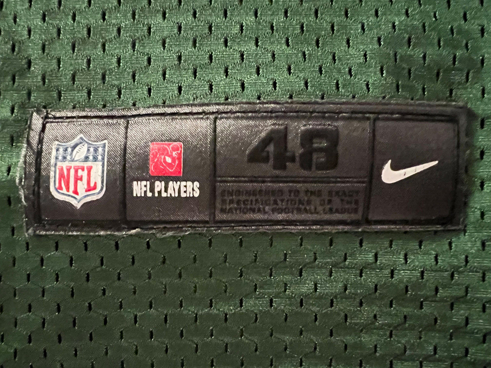 Haha Clinton-Dix #21 Green Bay Packers Vintage Stitched Jersey – Nike – Size 56