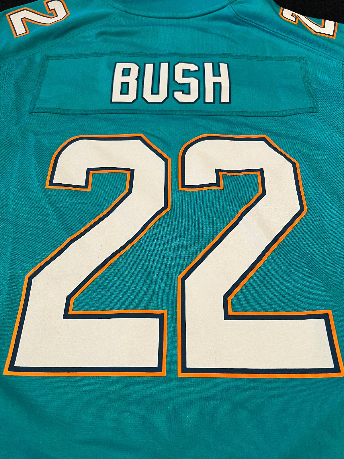 Reggie Bush #22 Miami Dolphins Home Jersey – Nike – Size M