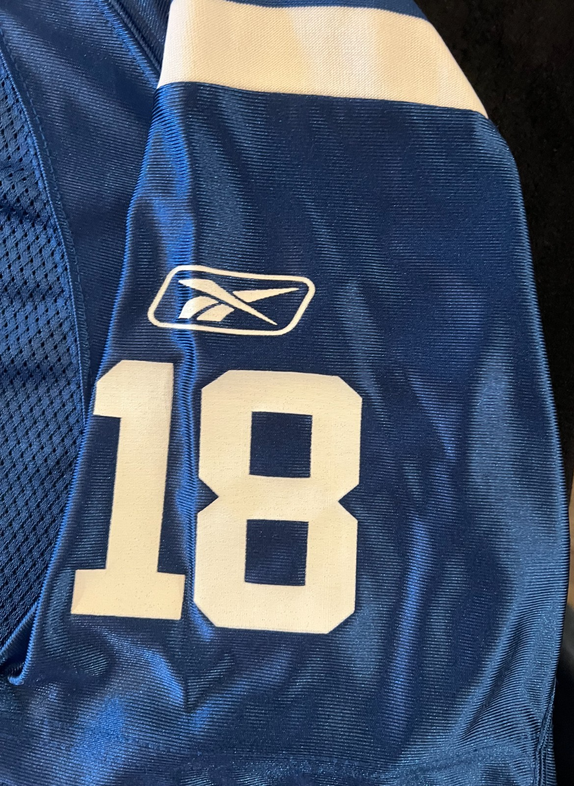 Peyton Manning #18 Indianapolis Colts Jersey – Reebok – Size L