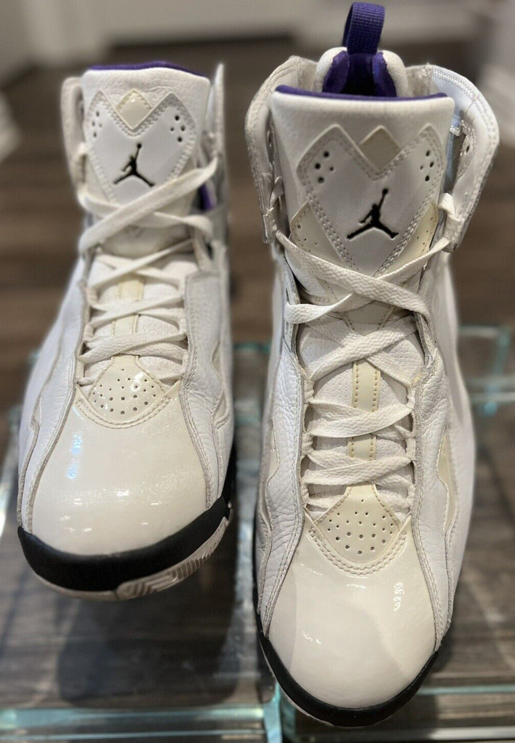 Jordan True Flight "White Varsity Purple" (2009) – Men's Size 13
