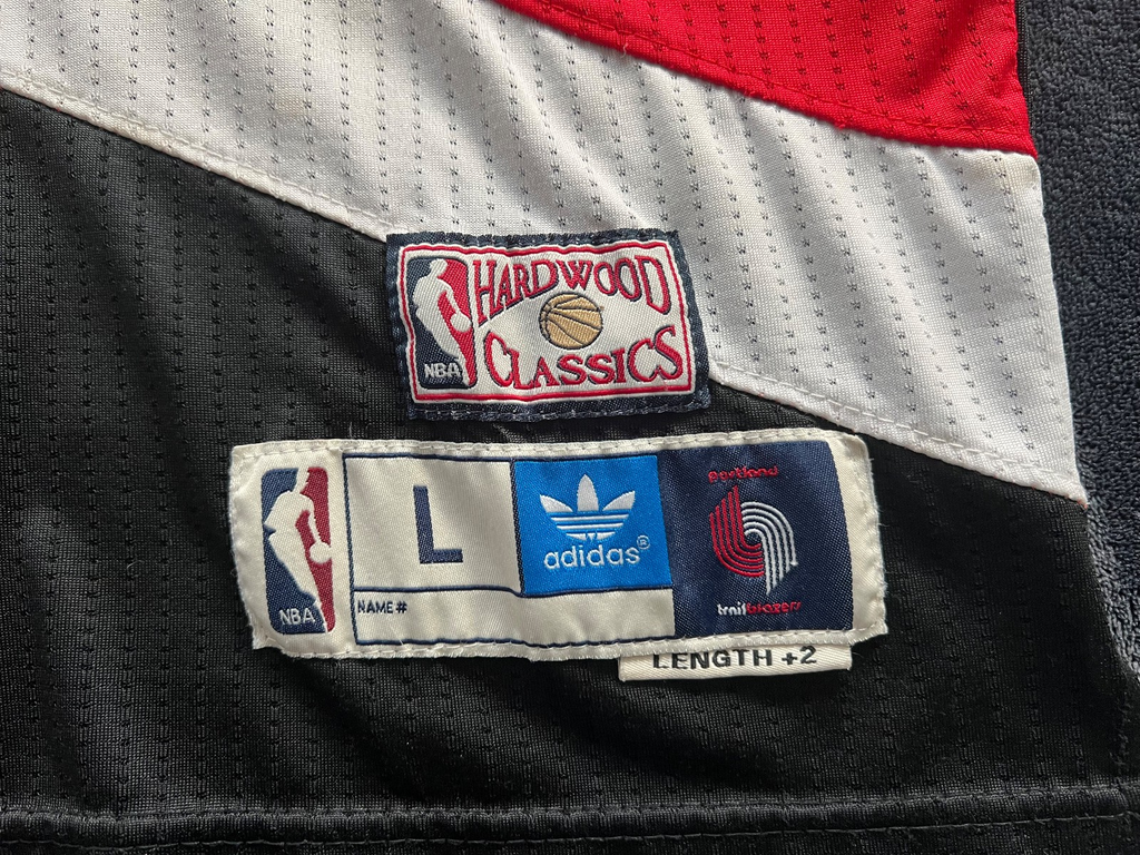 Terry Porter #30 Portland Trail Blazers Hardwood Classics Jersey – Adidas – Size L
