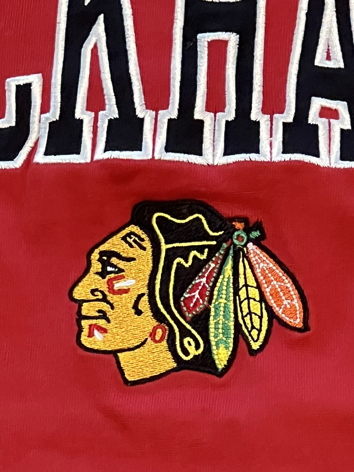NHL Chicago Blackhawks Jersey – Red/White – Size M