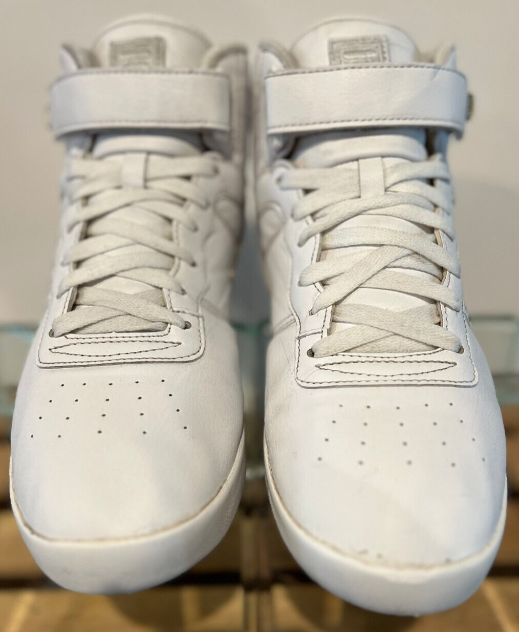 FILA F-13 Classic Mid Basketball Sneakers – White – Men's Size 10