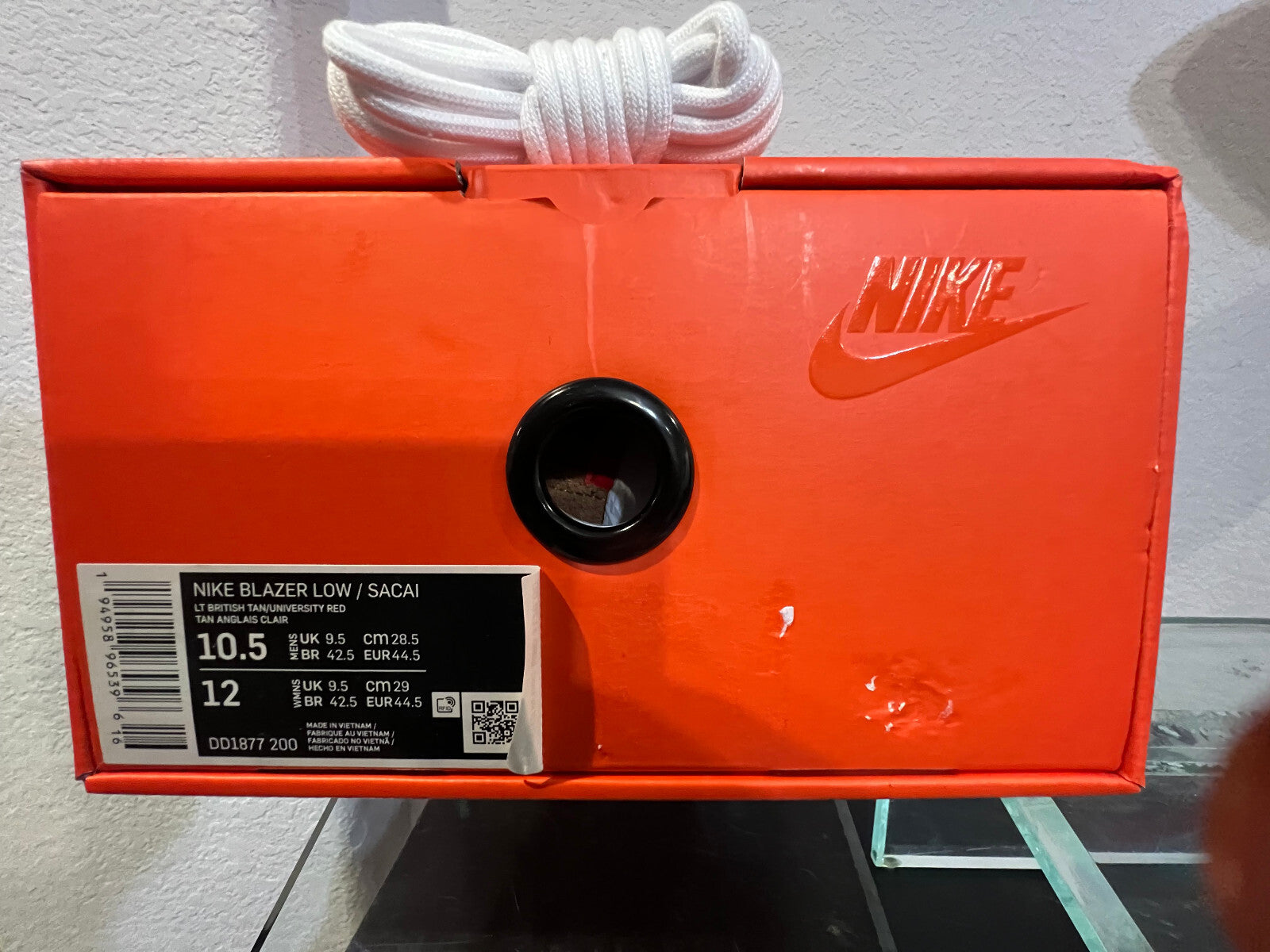 Nike Blazer Low x Sacai "British Tan" – Men's Size 10.5