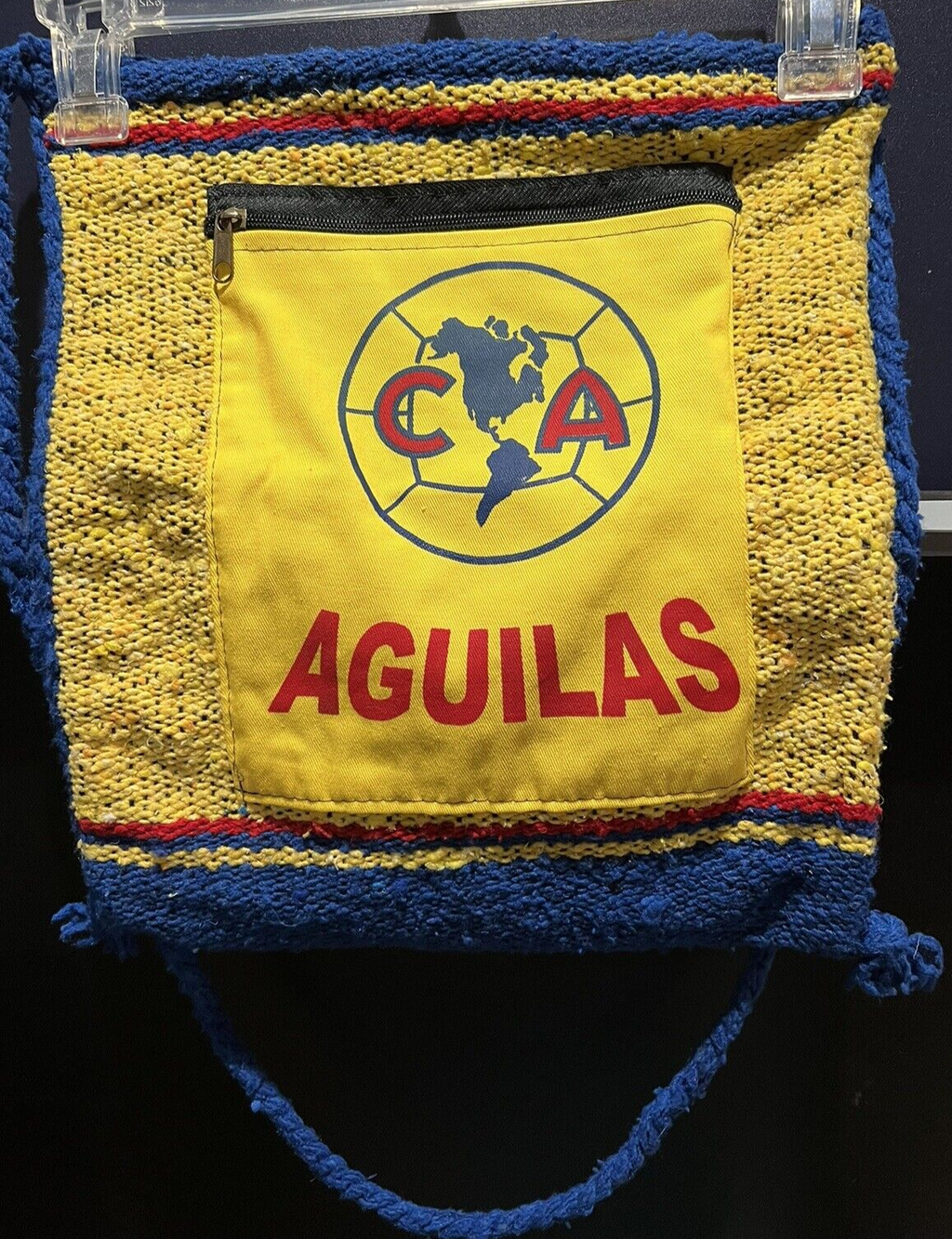 Vintage Club América Soccer Team Tote Bag – Yellow