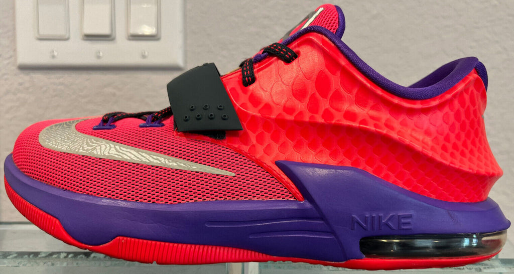 Nike KD VII "Hyper Punch" Purple – Size 6 (GS) / Women's 7.5
