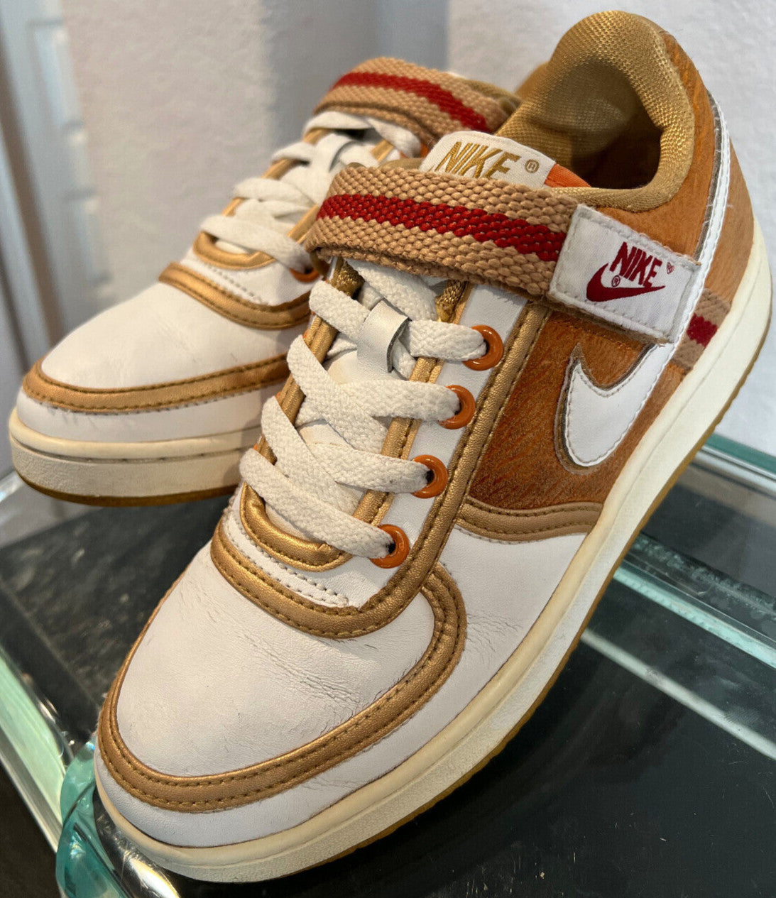 Nike Vandal Low "White Dark Cayenne" 2008 – Women's Size 7