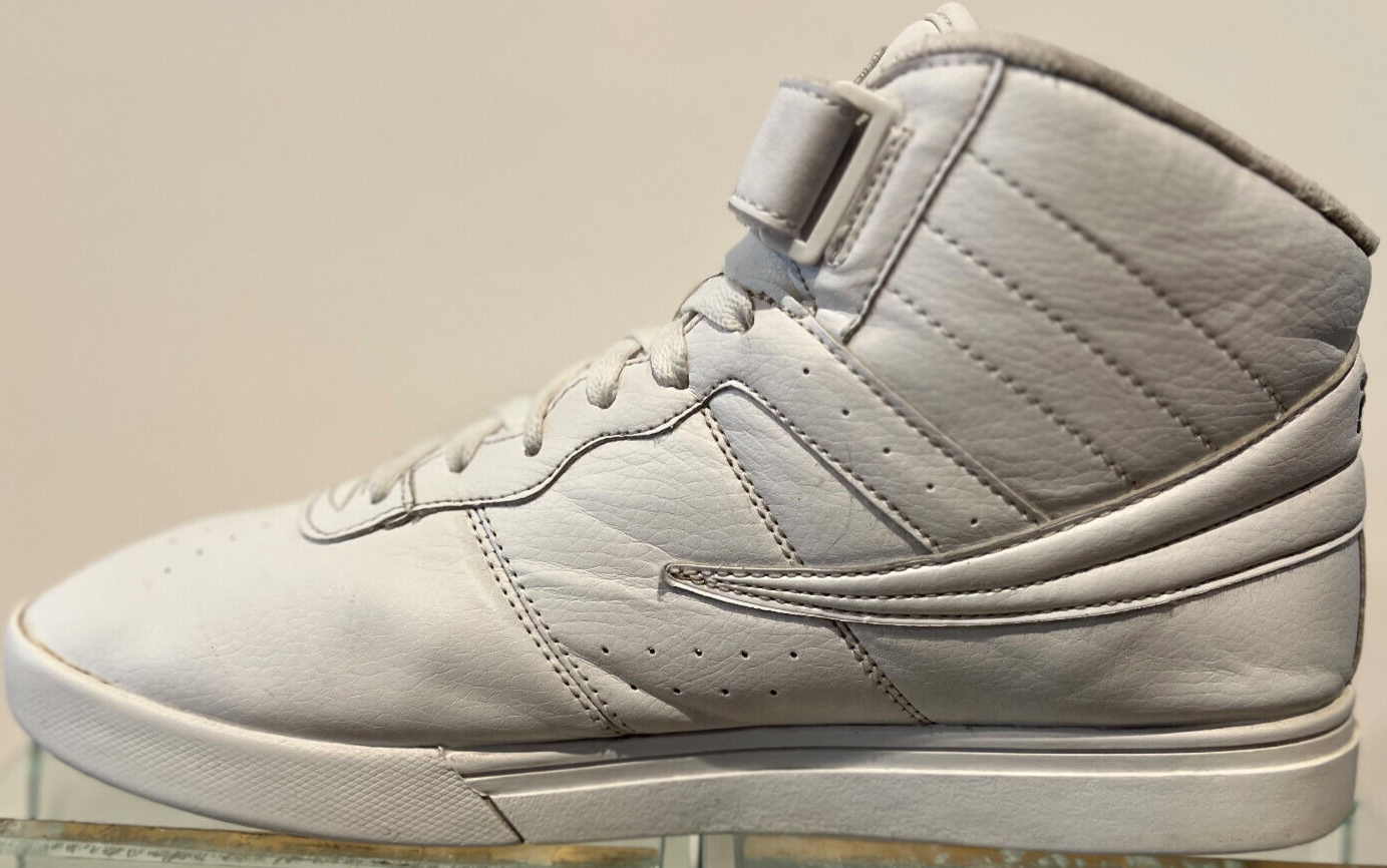 FILA F-13 Classic Mid Basketball Sneakers – White – Men's Size 10