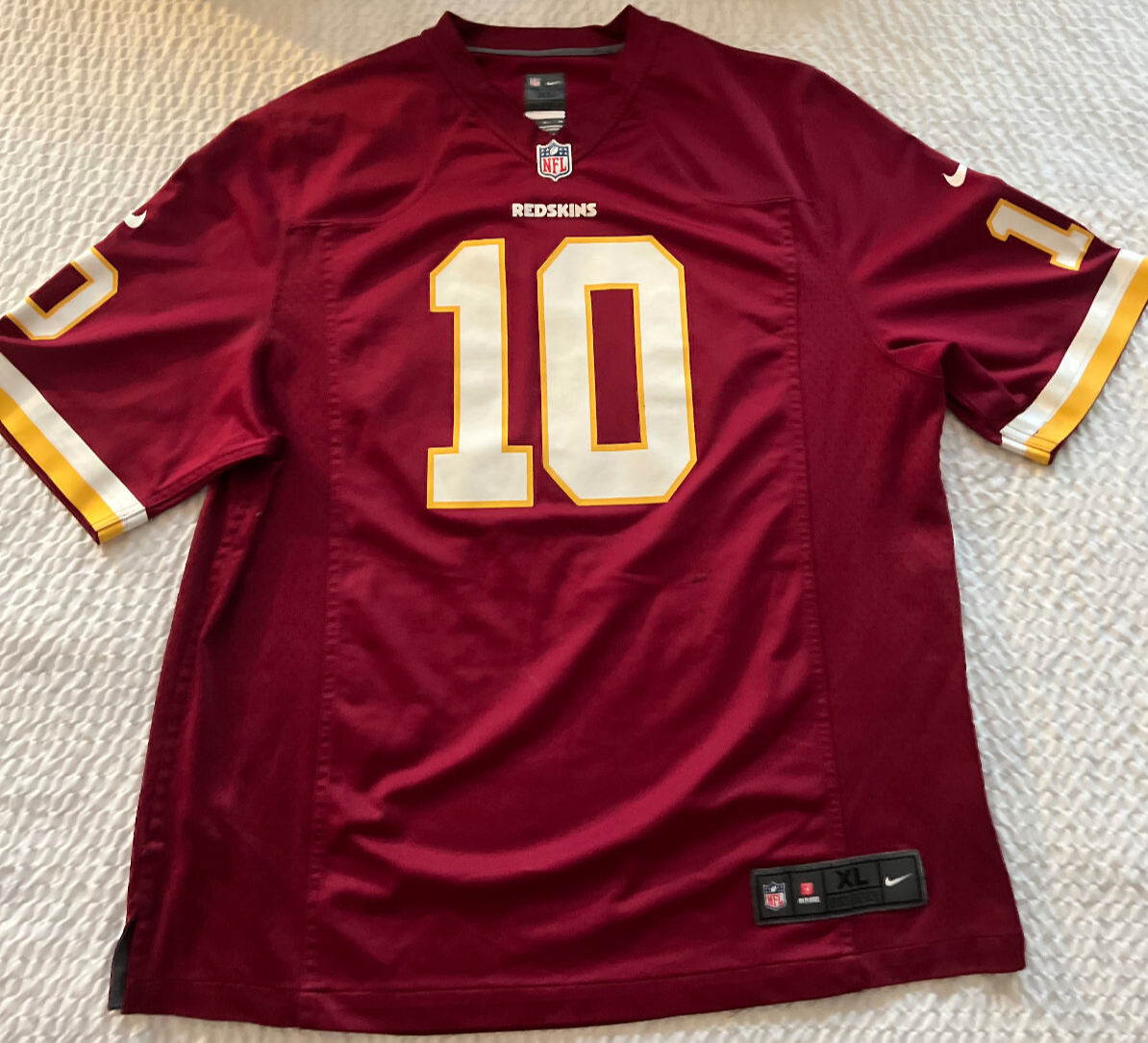 Robert Griffin III #10 Washington Redskins Jersey – Nike – Size XL