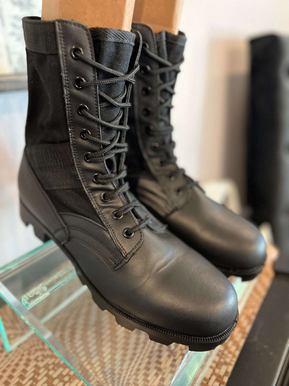 Rothco 5090 G.I. Type Speedlace Jungle Boots – Black – Men's Size 12