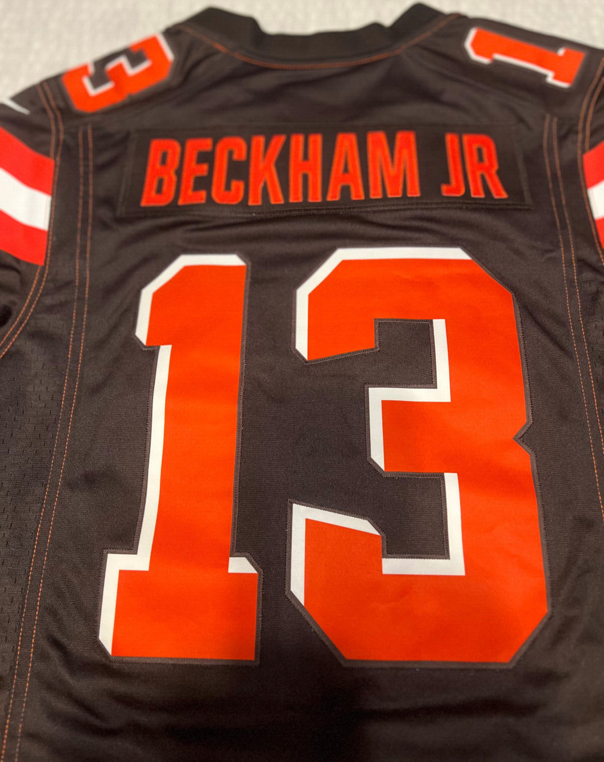 Odell Beckham Jr Cleveland Browns Sewn Jersey – Nike – Size S