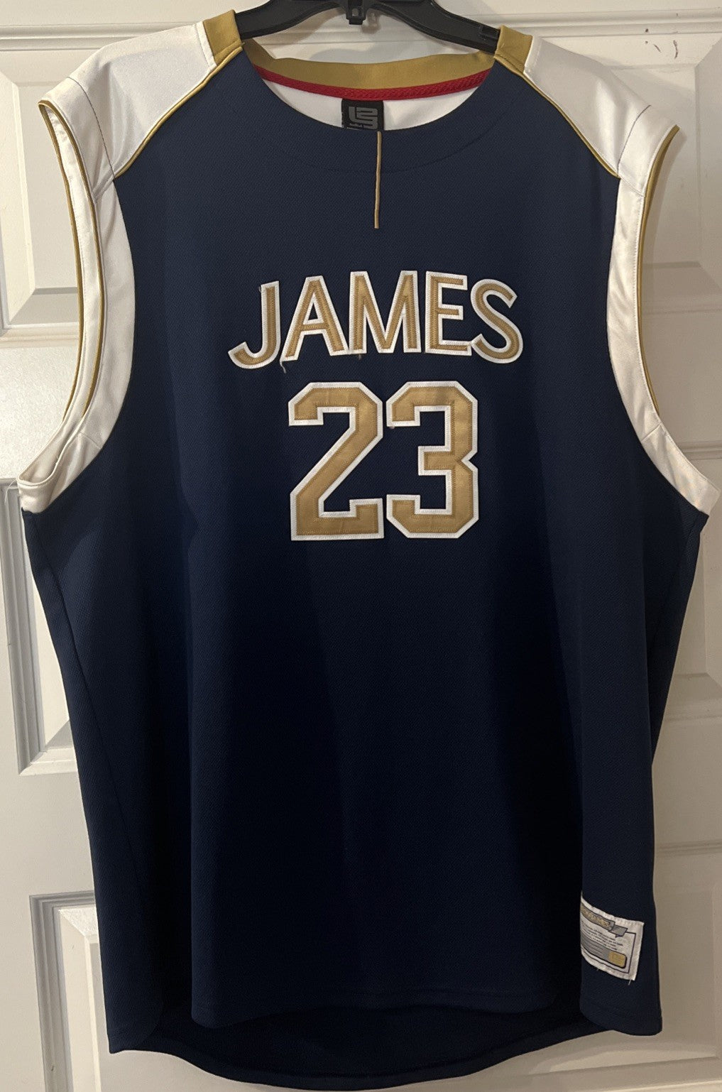 LeBron James #23 High School Stats Jersey – Nike – Size L