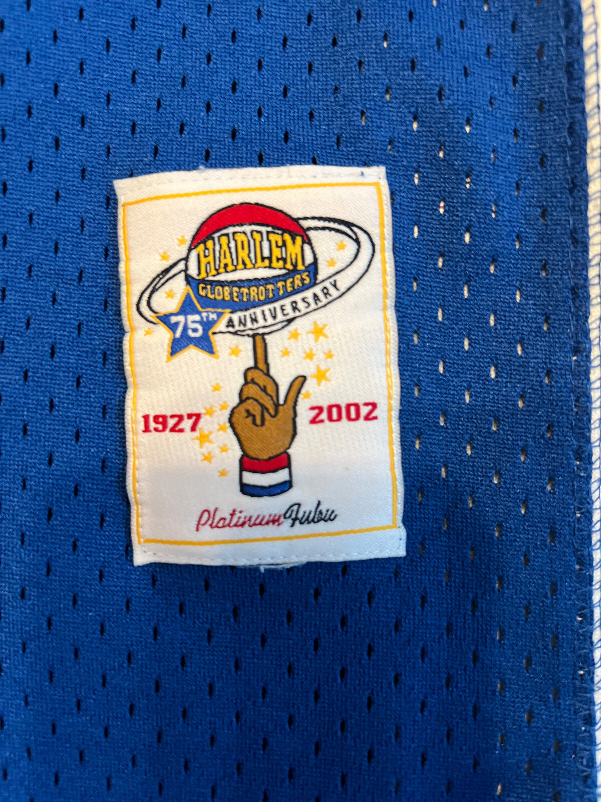 Meadowlark Lemon Harlem Globetrotters 75th Anniversary Jersey – FUBU – Size 3XL