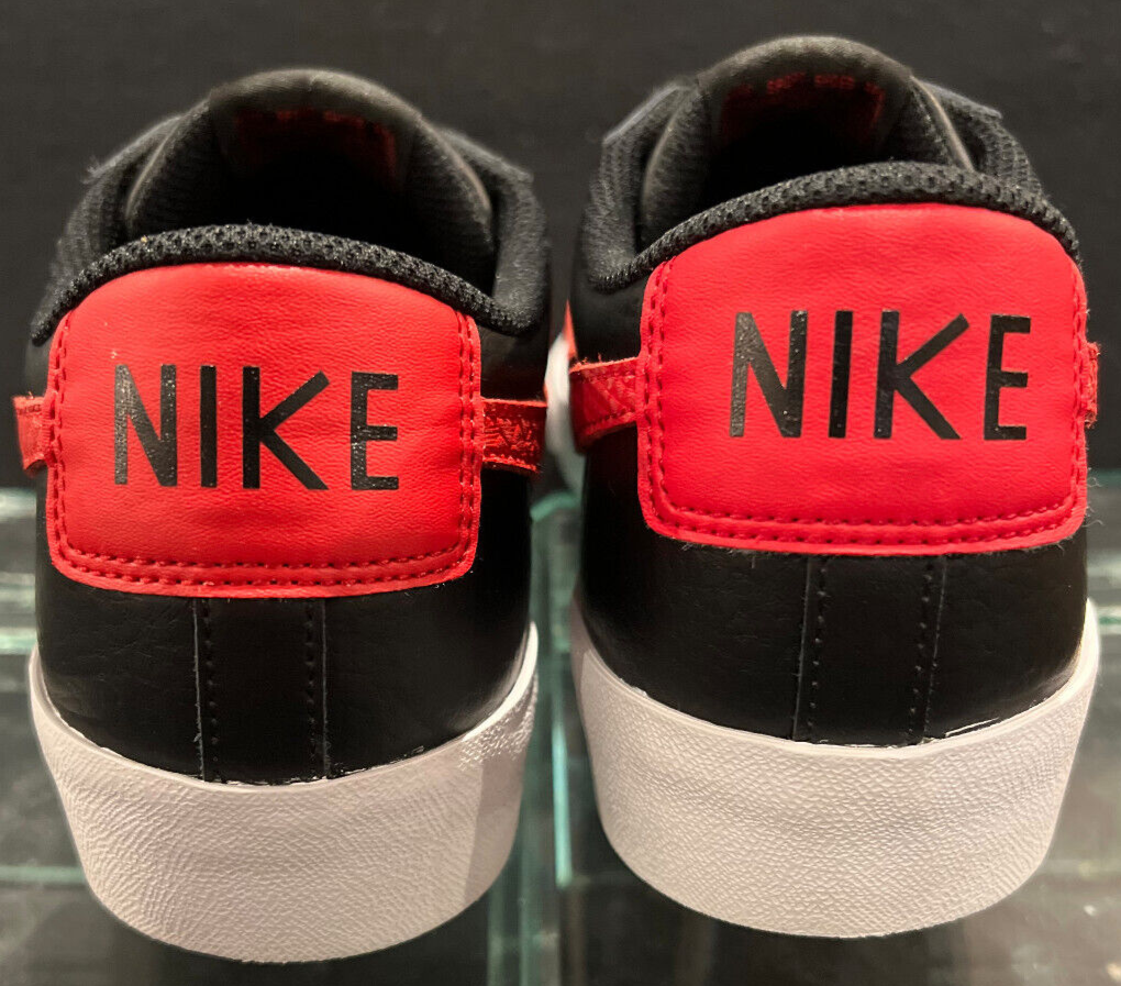 Nike Blazer Low PRM Sample "Black/University Red-White" – Men's Size 9