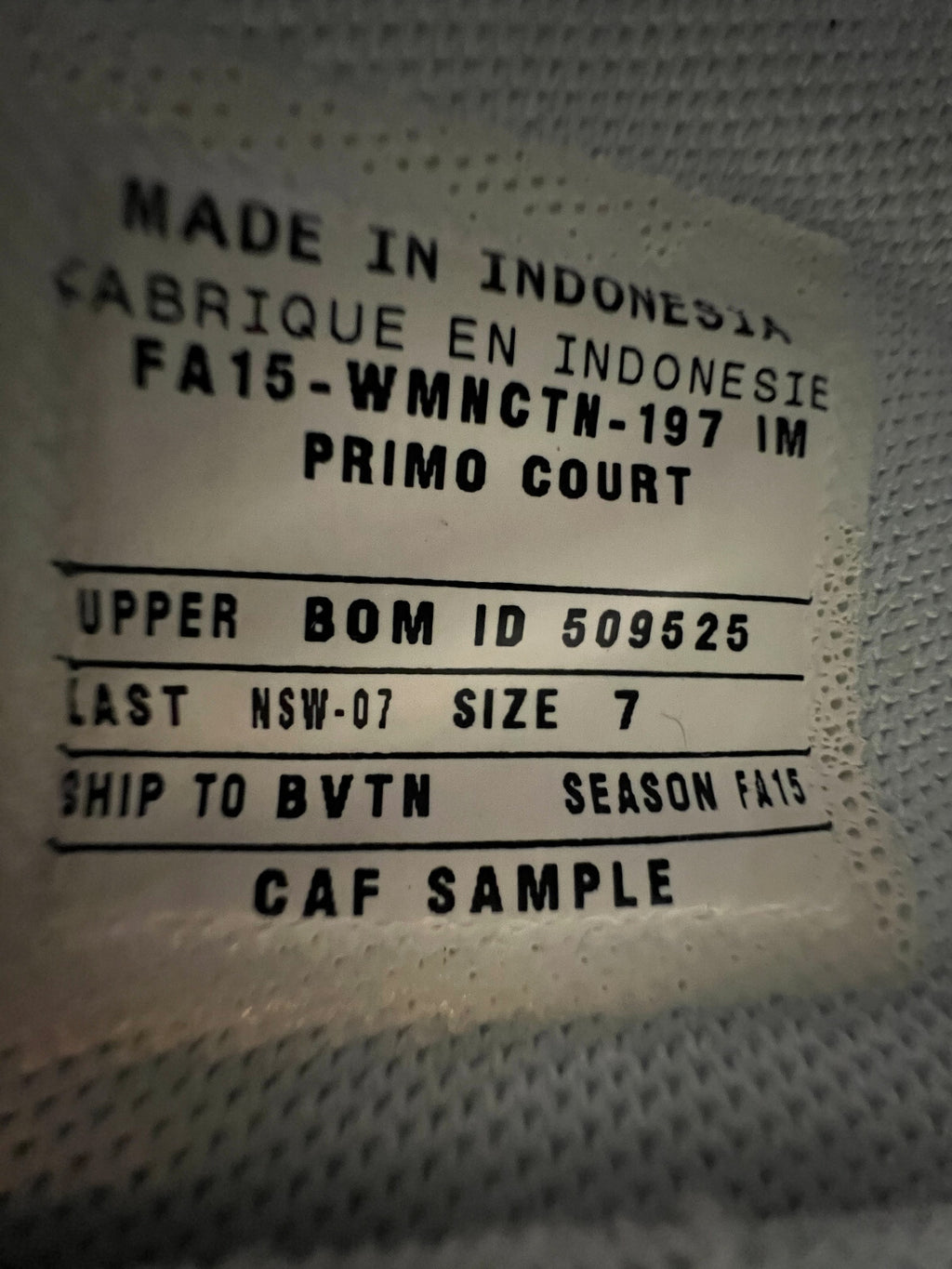 Nike Sample Primo Court Sneakers – Green – Size 7