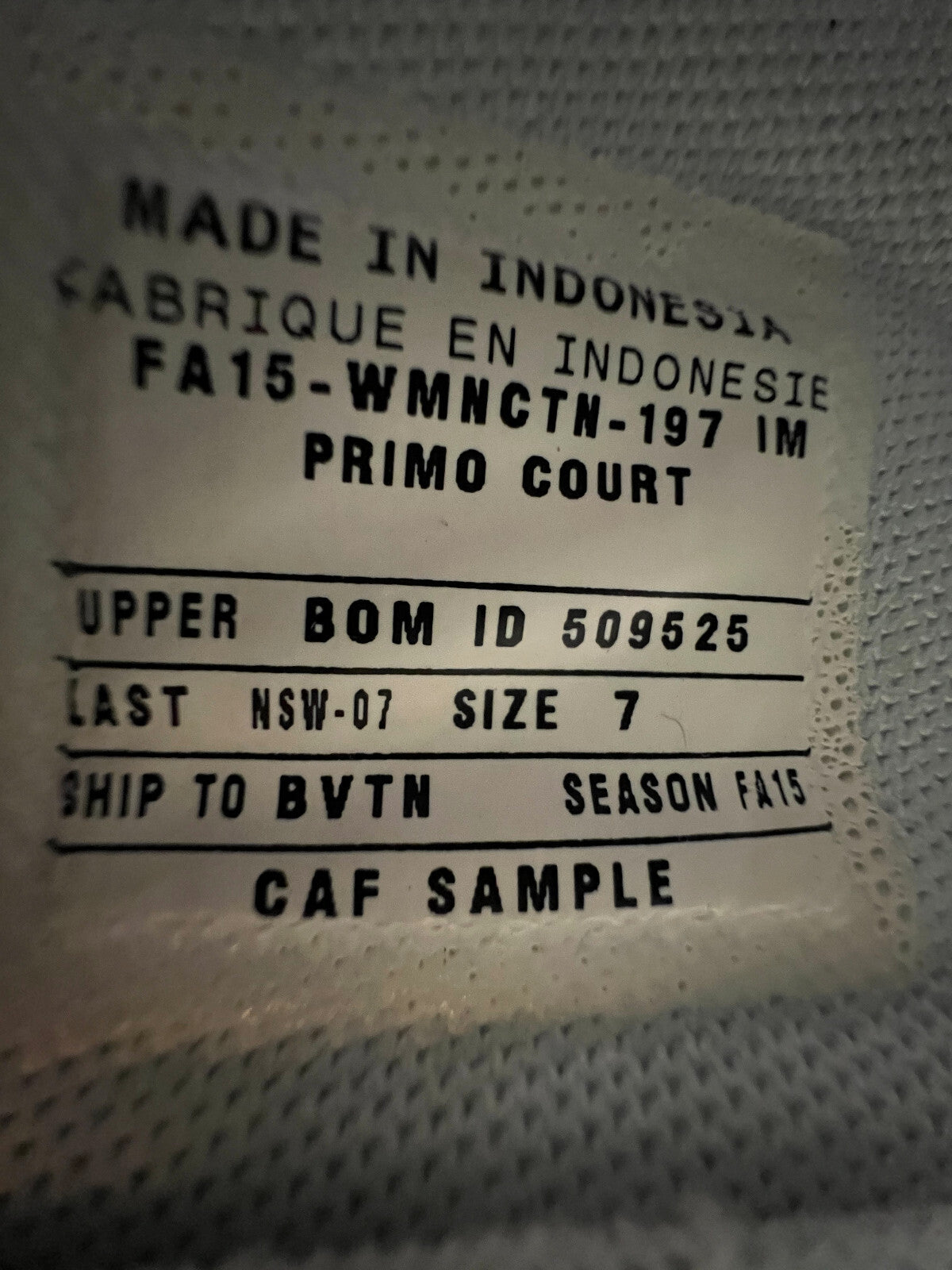 Nike Sample Primo Court Sneakers – Green – Size 7
